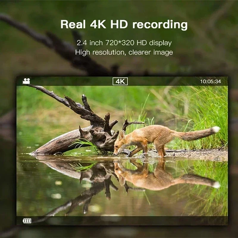 H8201 Night Vision 4K HD Hunti - Hunting Outdoor Camera ulasan dan harga
