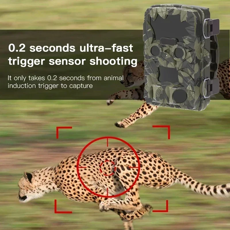 H8201 Night Vision 4K HD Hunti - Hunting Outdoor Camera ulasan dan harga