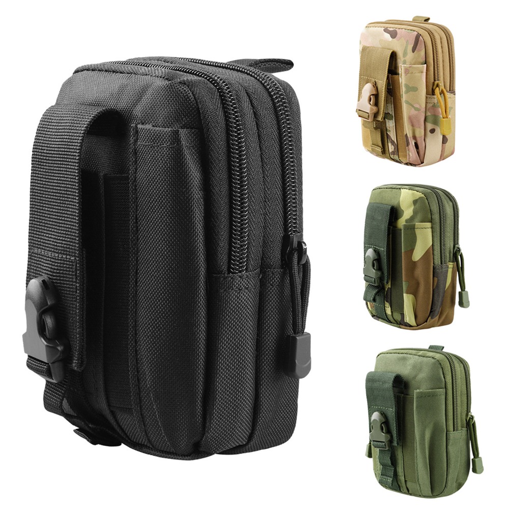 Tactical Waist Pouch Molle Wai - Hunting Outdoor Gear ulasan dan harga