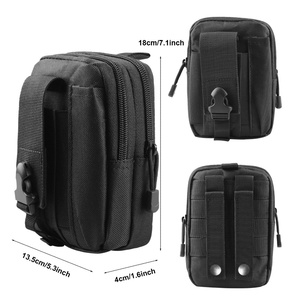 Tactical Waist Pouch Molle Wai - Hunting Outdoor Gear ulasan dan harga