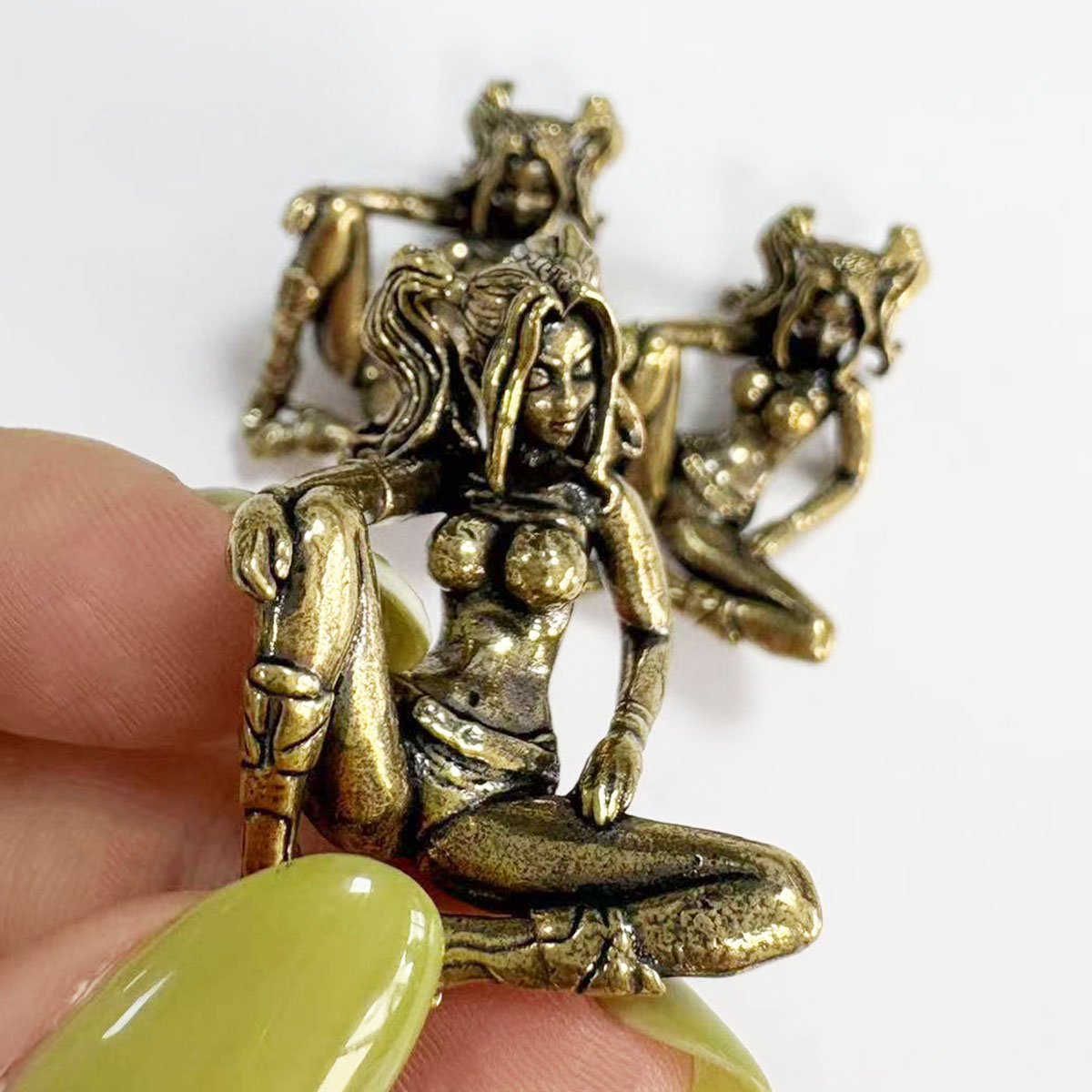 Beauty Girl Brass Knife Beads  - Paracord Survival Bracelet ulasan dan harga