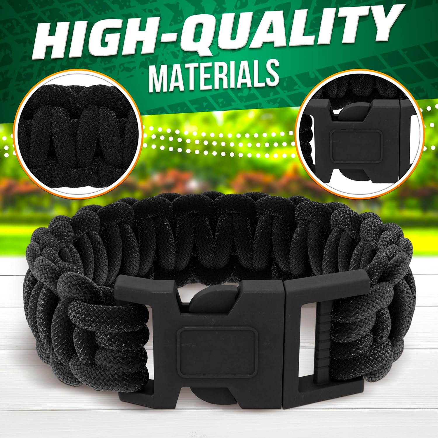 Paracord Bracelets for Men Wom - Paracord Survival Bracelet ulasan dan harga