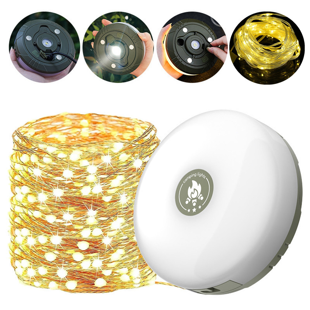 LED Camping Reel‑Type Strip Li - Hunting Outdoor Decor ulasan dan harga