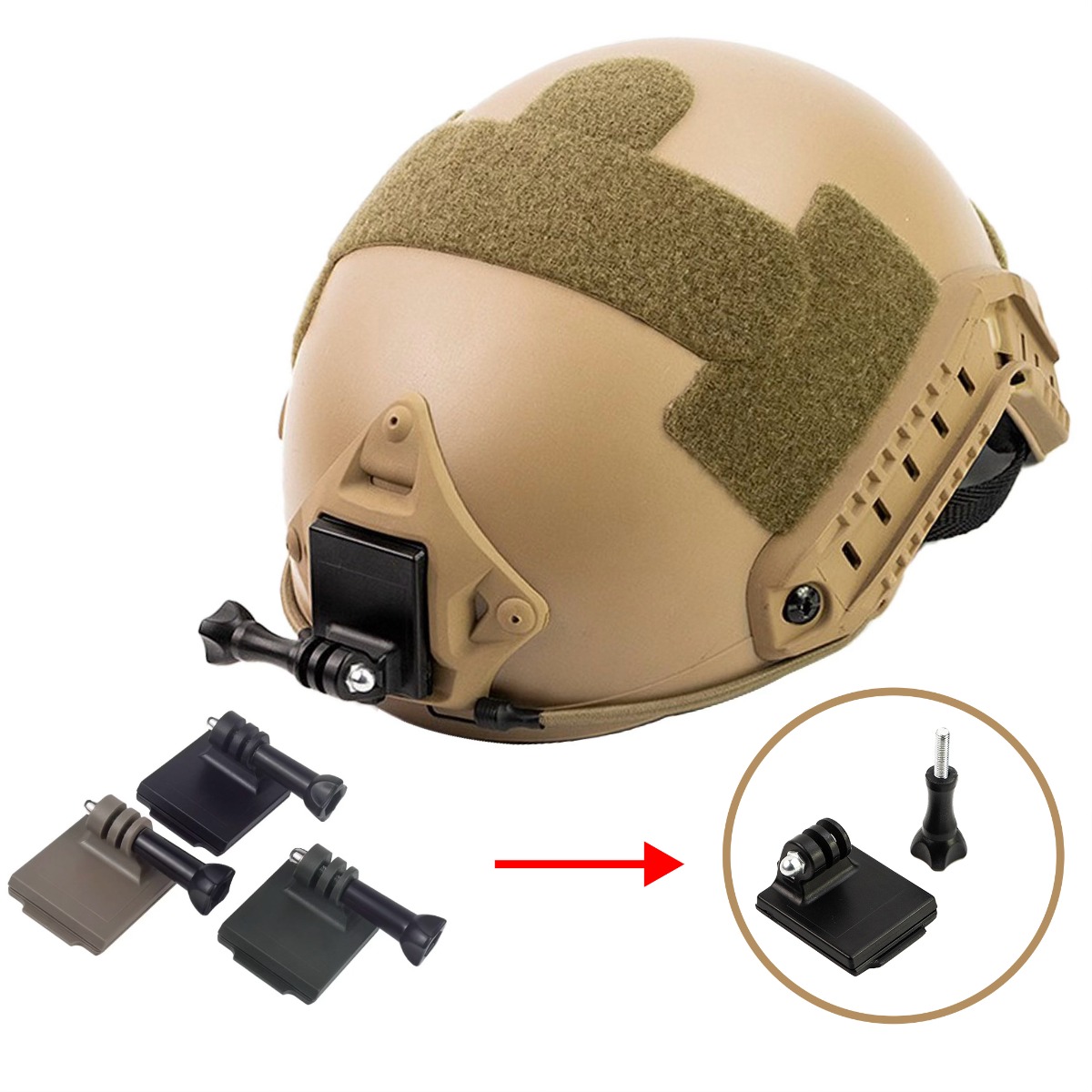 FAST Tactical Helmet NVG Helme - Hunting Outdoor Camera ulasan dan harga