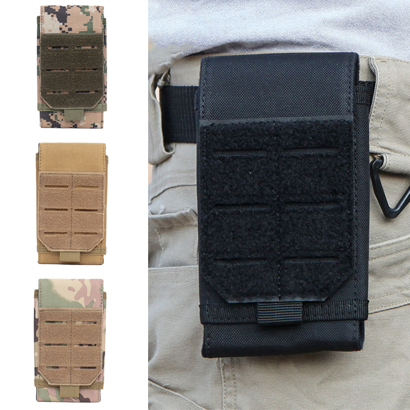 Outdoor Molle Phone Pouch Tact - Hunting And Outdoor Supplies ulasan dan harga