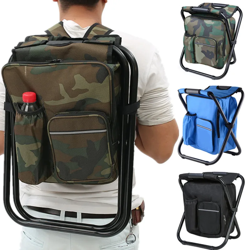 2 in 1 Folding Fishing Chair B - Outdoor Hunting Chair ulasan dan harga