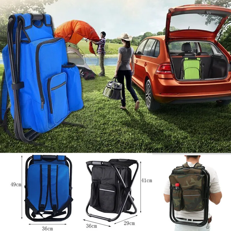 2 in 1 Folding Fishing Chair B - Outdoor Hunting Chair ulasan dan harga