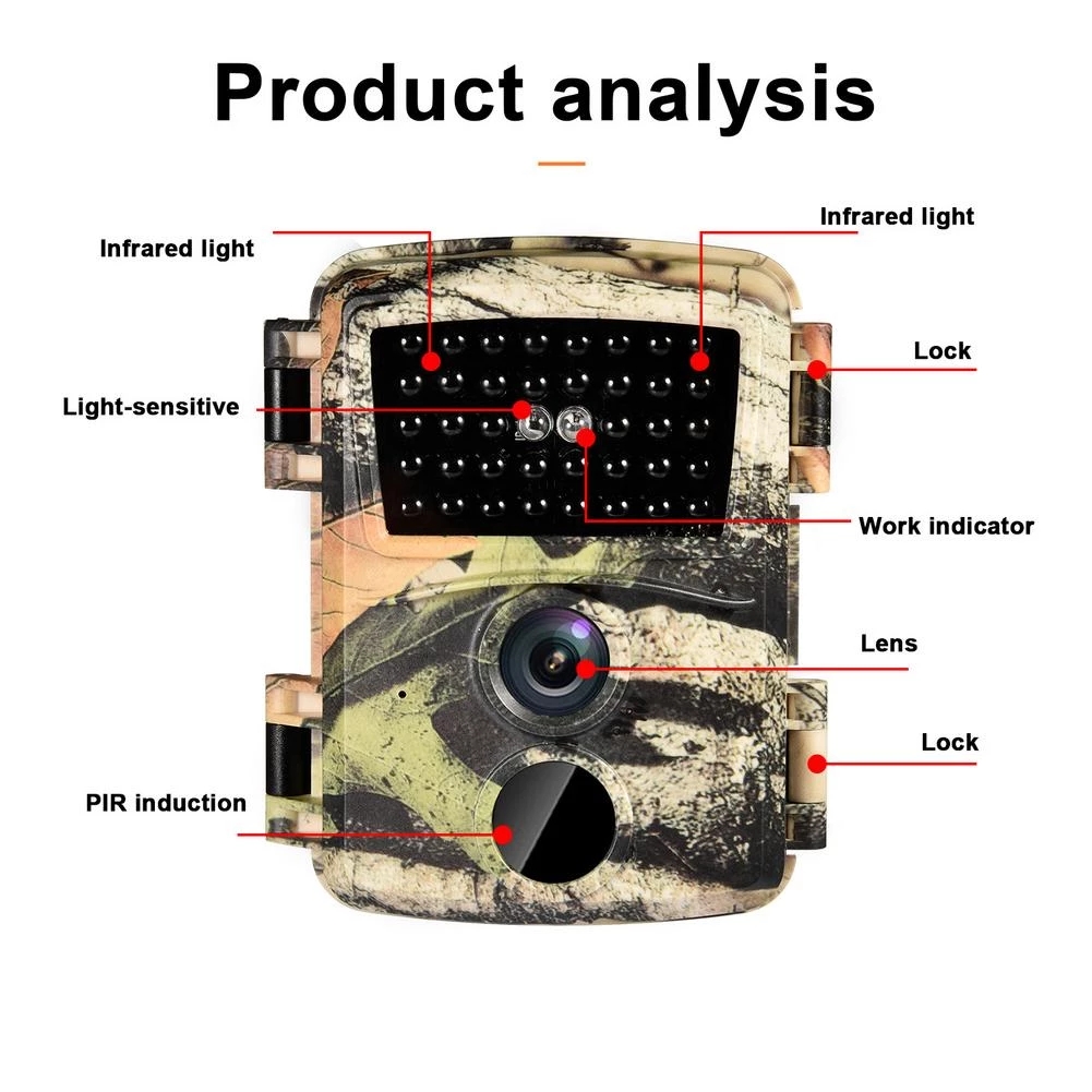 Mini Trail Hunting Camera PIR  - Hunting Outdoor Camera ulasan dan harga