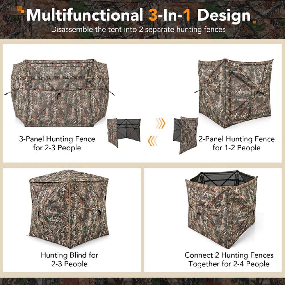 5-in-1 Detachable Hunting Blin - Hunting & Outdoor Supplies Vanderbijlpark ulasan dan harga