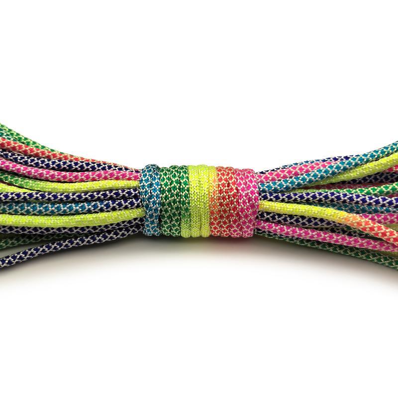 2mm/3mm/4mm Rainbow Paracord 7 - Paracord Survival Bracelet ulasan dan harga