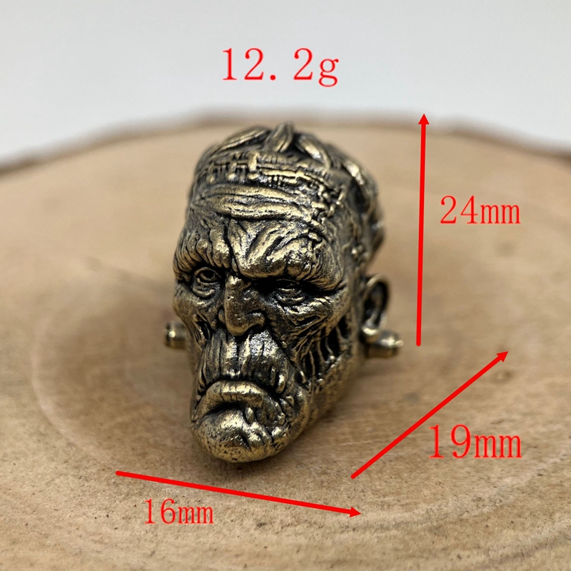 Crazy scientist Head Sculpture - Paracord Survival Bracelet ulasan dan harga