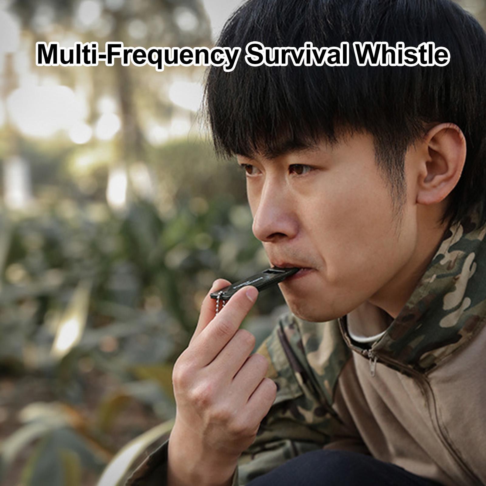 1PCS 3-Frequency Whistle High  - Hunting Outdoor Gear ulasan dan harga