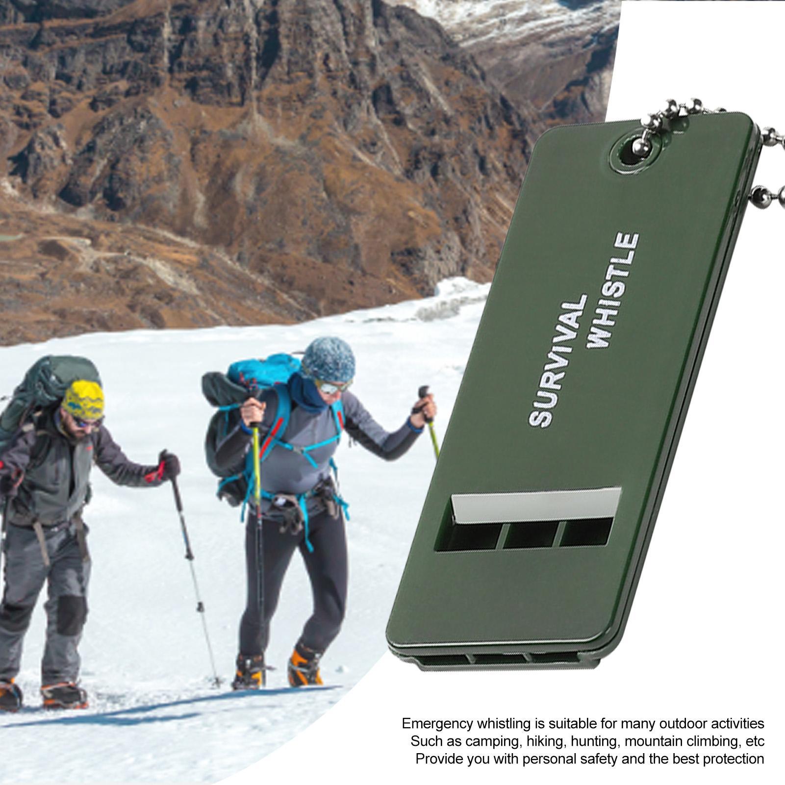 1PCS 3-Frequency Whistle High  - Hunting Outdoor Gear ulasan dan harga