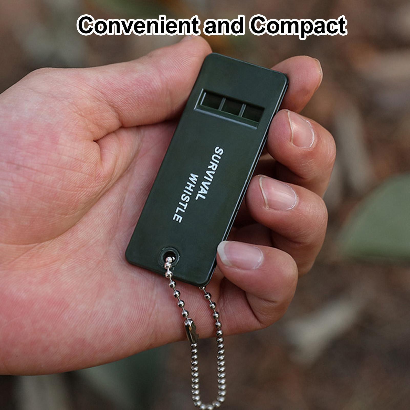 1PCS 3-Frequency Whistle High  - Hunting Outdoor Gear ulasan dan harga