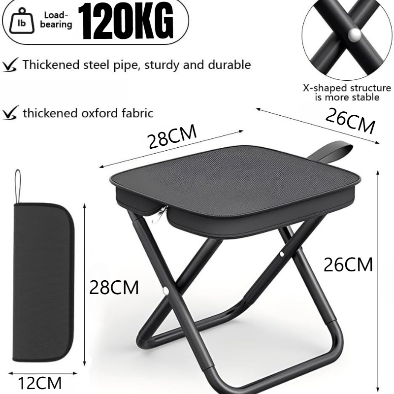 Portable Folding Stool Lightwe - Outdoor Hunting Chair ulasan dan harga
