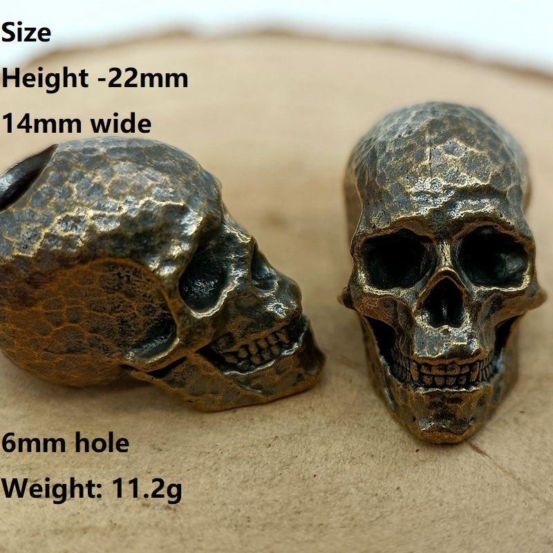 Hammer texture Skull Head Retr - Paracord Survival Bracelet ulasan dan harga