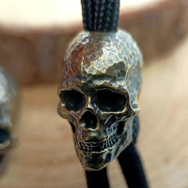 Hammer texture Skull Head Retr - Paracord Survival Bracelet ulasan dan harga