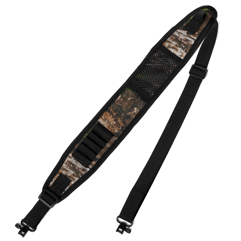 Adjustable Rifle Sling with Sh - Outdoor Hunting Rifle ulasan dan harga