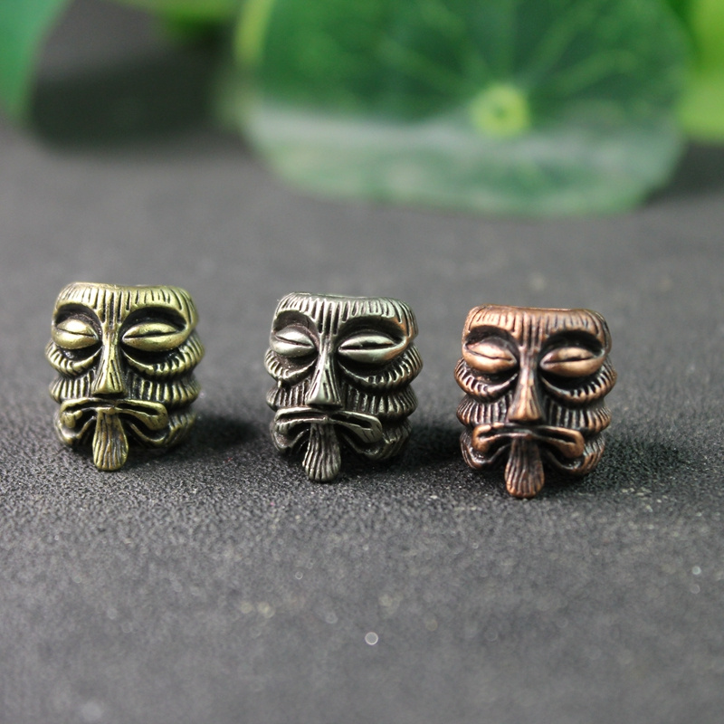 Mayan Totem Meditator Brass ED - Paracord Survival Bracelet ulasan dan harga