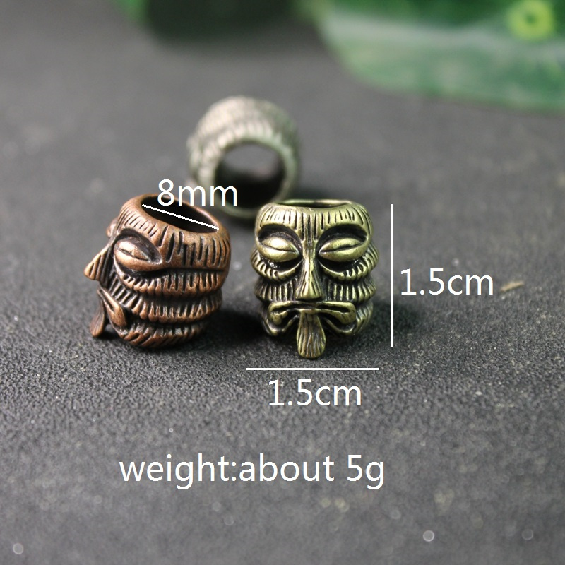 Mayan Totem Meditator Brass ED - Paracord Survival Bracelet ulasan dan harga