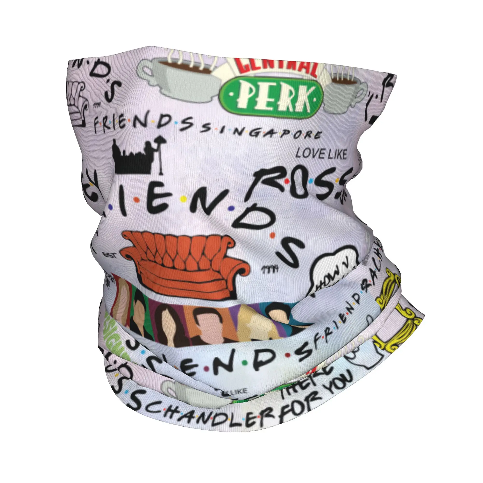 Funny Friends Collage Bandana  - Outdoor Hunting Tv Shows ulasan dan harga