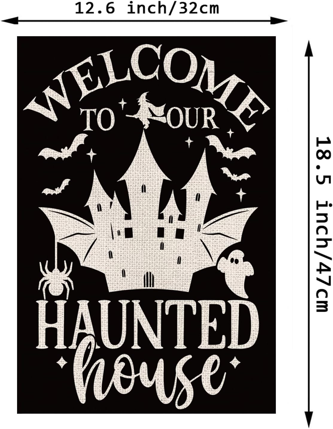 Halloween Garden Flag Funny We - Outdoor Hunting House ulasan dan harga