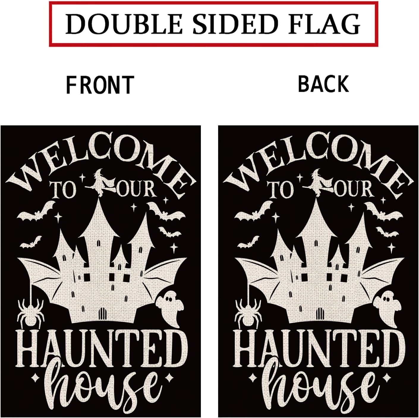 Halloween Garden Flag Funny We - Outdoor Hunting House ulasan dan harga
