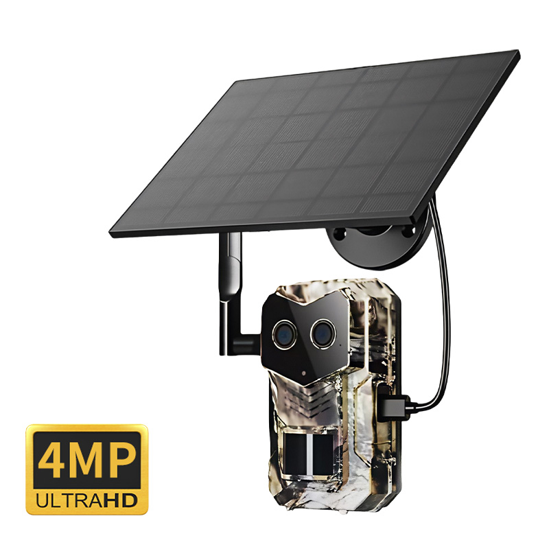 4MP 1440P Solar Power Low Coms - Hunting Outdoor Camera ulasan dan harga
