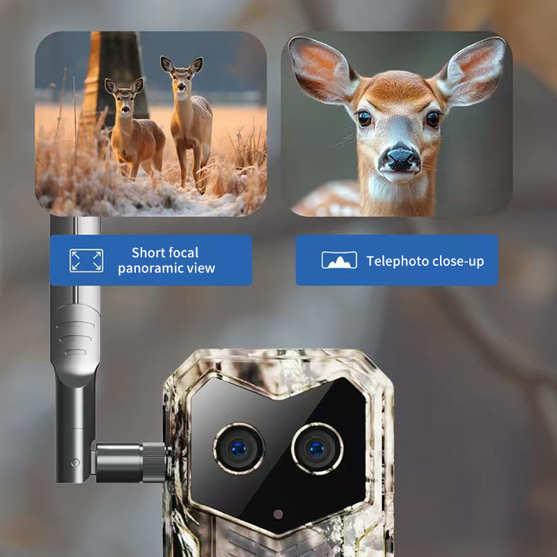 4MP 1440P Solar Power Low Coms - Hunting Outdoor Camera ulasan dan harga