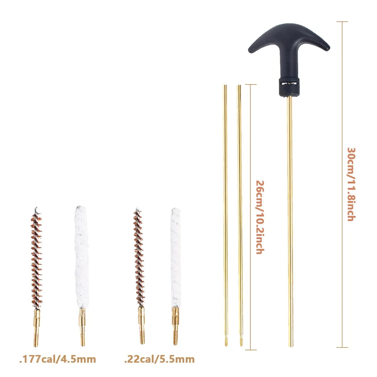 Airsoft Barrel Cleaning Kit Ri - Outdoor Hunting Rifle ulasan dan harga