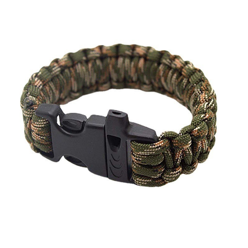 Whistle Paracord Bracelet, Sev - Paracord Survival Bracelet ulasan dan harga