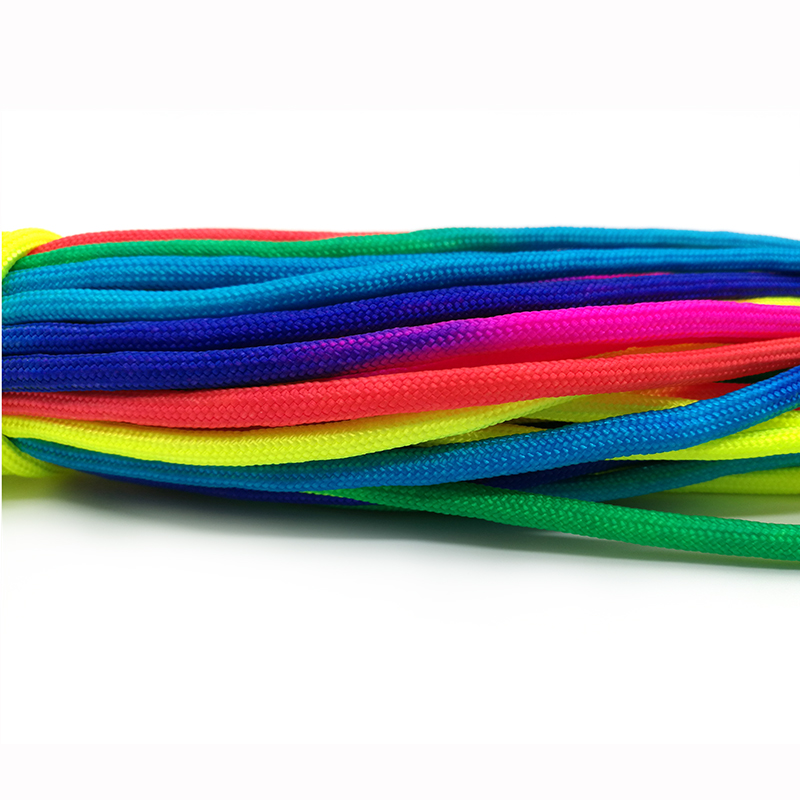 31meters 4mm Rainbow Colors Co - Paracord Survival Bracelet ulasan dan harga