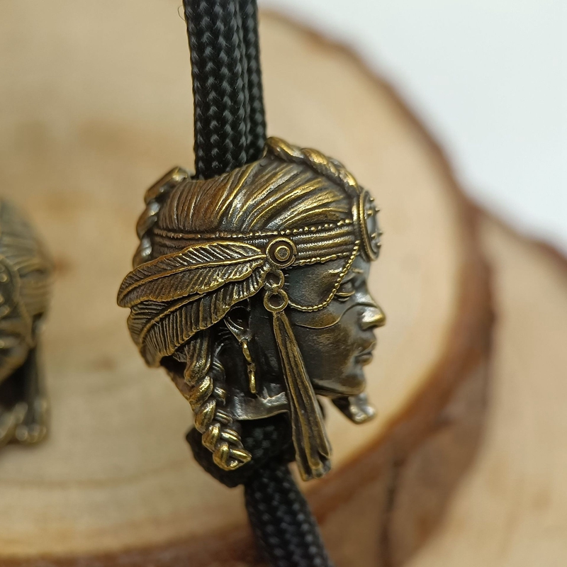 Tribe Female Warrior Brass Kni - Paracord Survival Bracelet ulasan dan harga