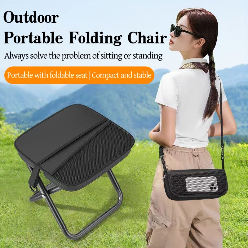 New Foldable Backpack Mini Lig - Outdoor Hunting Chair ulasan dan harga